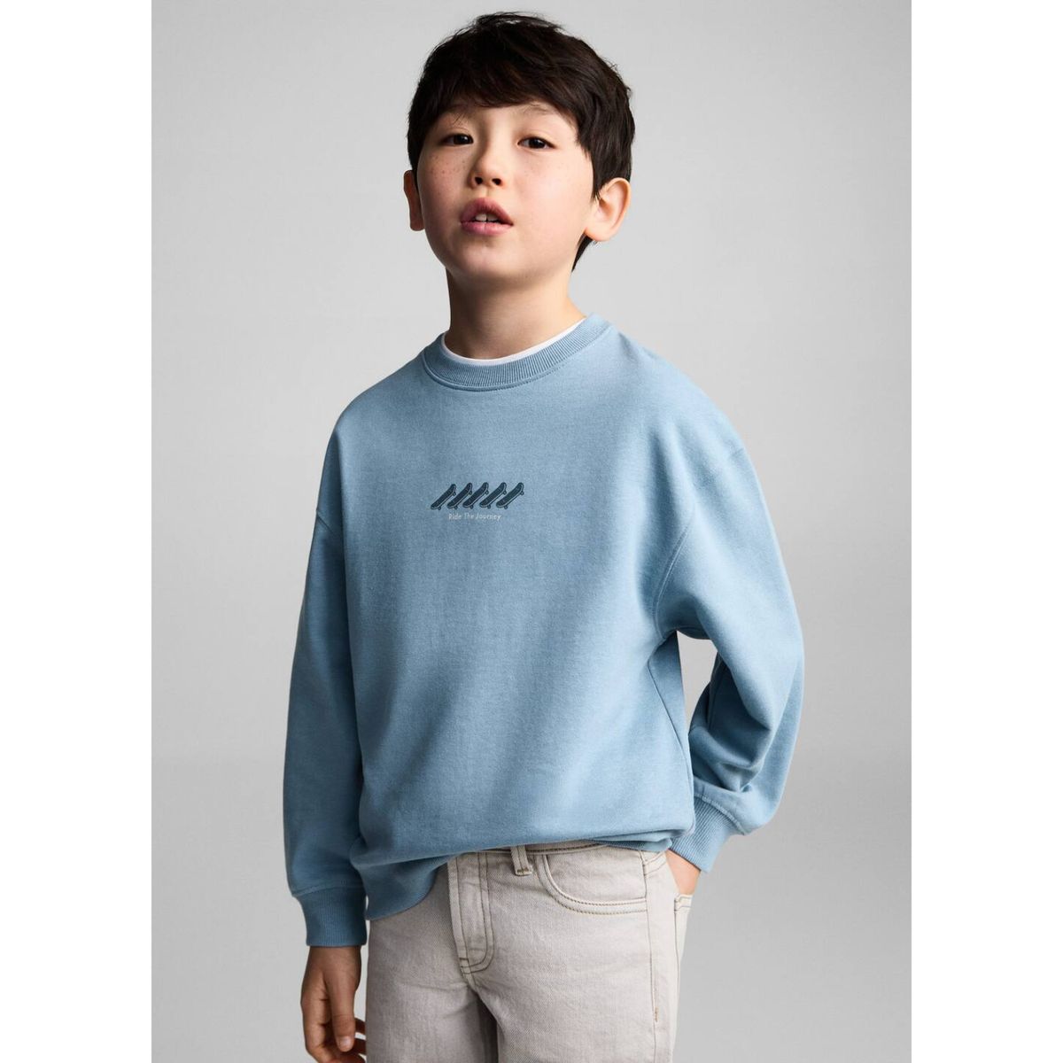 MANGO KIDS - Polera Niño Algodón Mango Kids