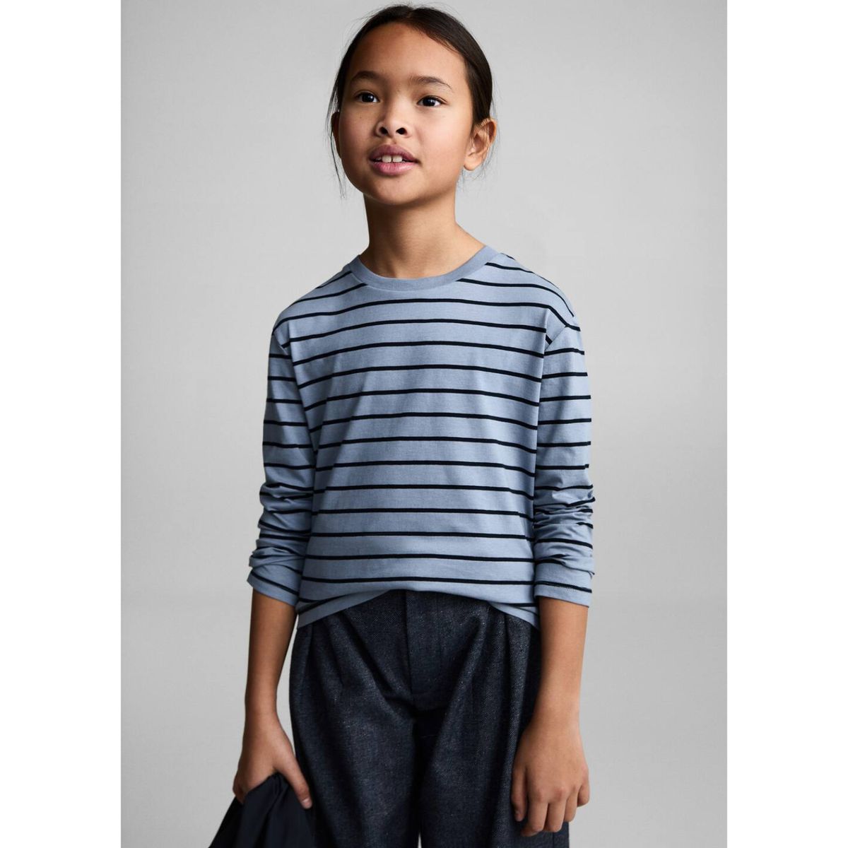 MANGO KIDS - Polo Niña Manga Larga Algodón Mango Kids