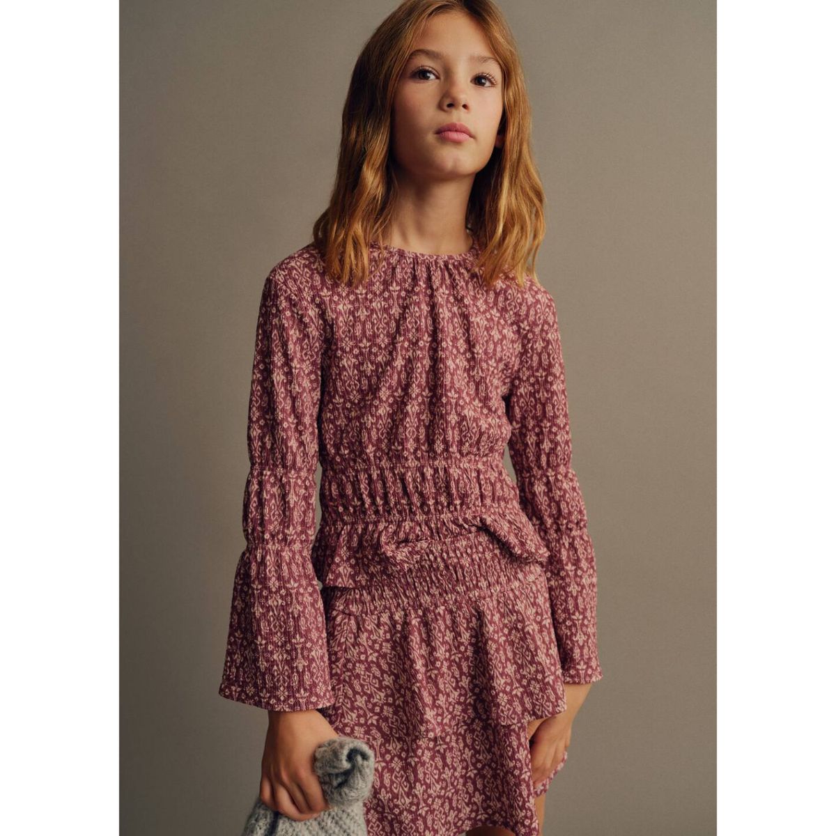 MANGO KIDS - Blusa Niña Manga Larga Mango Kids