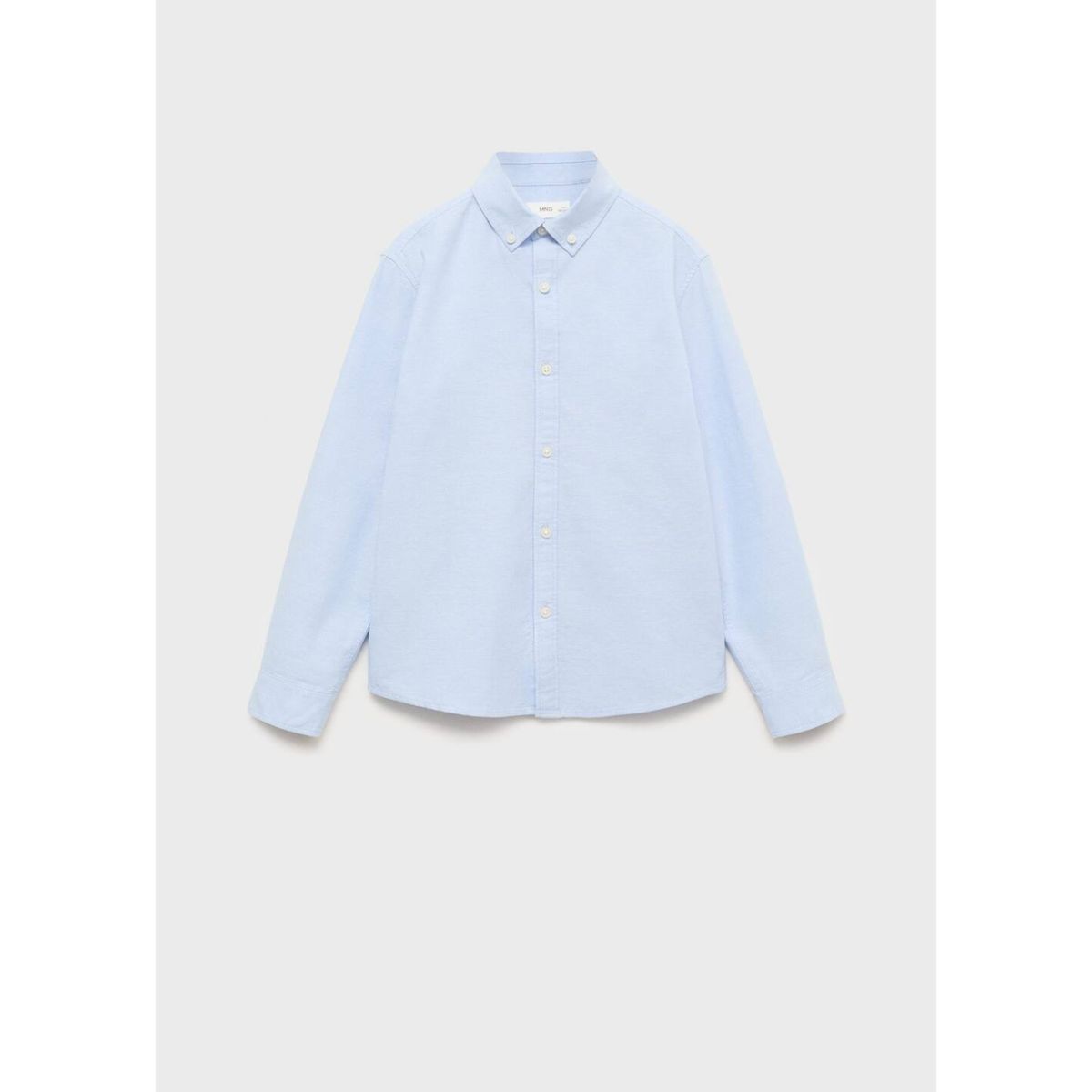 MANGO KIDS - Camisa Niño Manga Larga Algodón Mango Kids