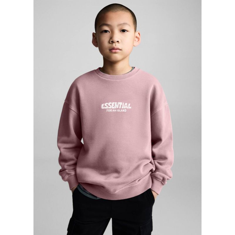 MANGO KIDS - Polera Niño Algodón Mango Kids