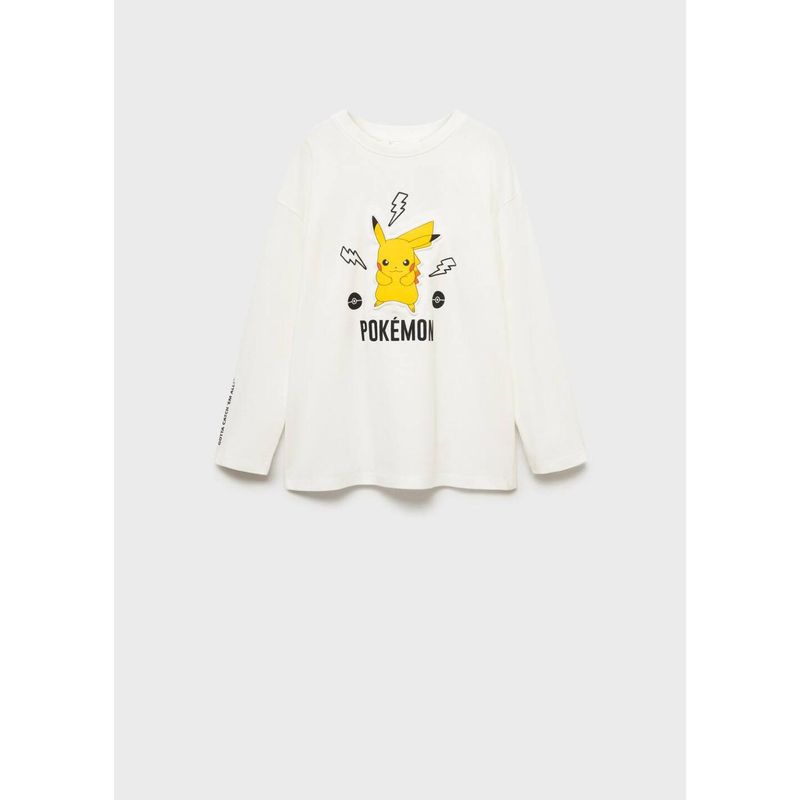 MANGO KIDS - Polo Niño Manga Larga Algodón Mango Kids