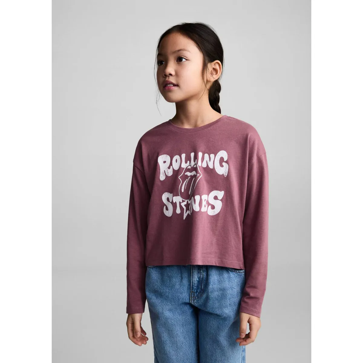 MANGO KIDS - Polo Niña Manga Larga Algodón Mango Kids