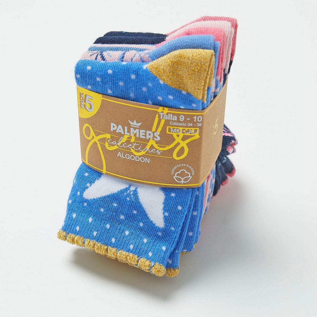 PALMERS - Medias Niña Pack X5 Algodón Palmers