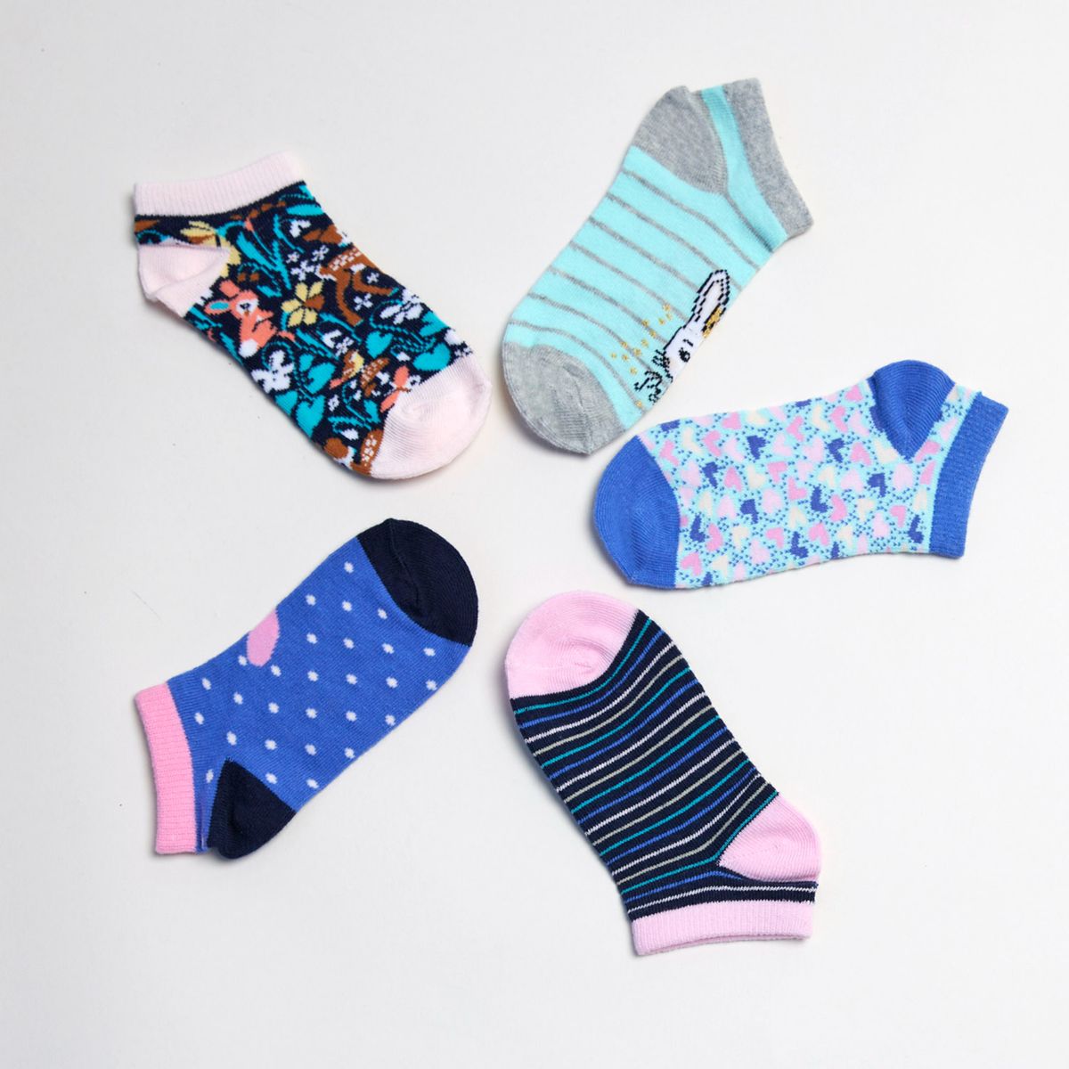 PALMERS - Medias Niña Pack X5 Algodón Palmers
