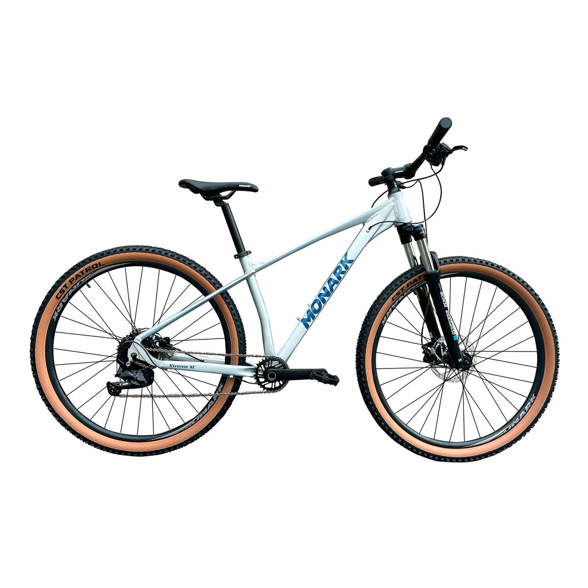 MONARK - Bicicleta Montañera Aluminio Xtreme Xc Aro 29 Monark Plata Talla L