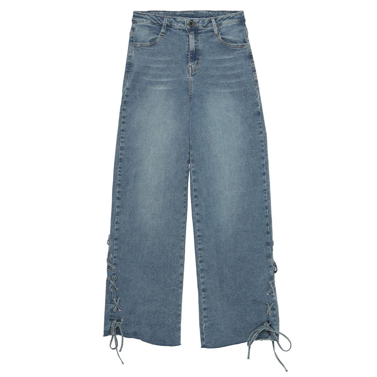ELEVEN - Jean Wide Cordones Niña Eleven