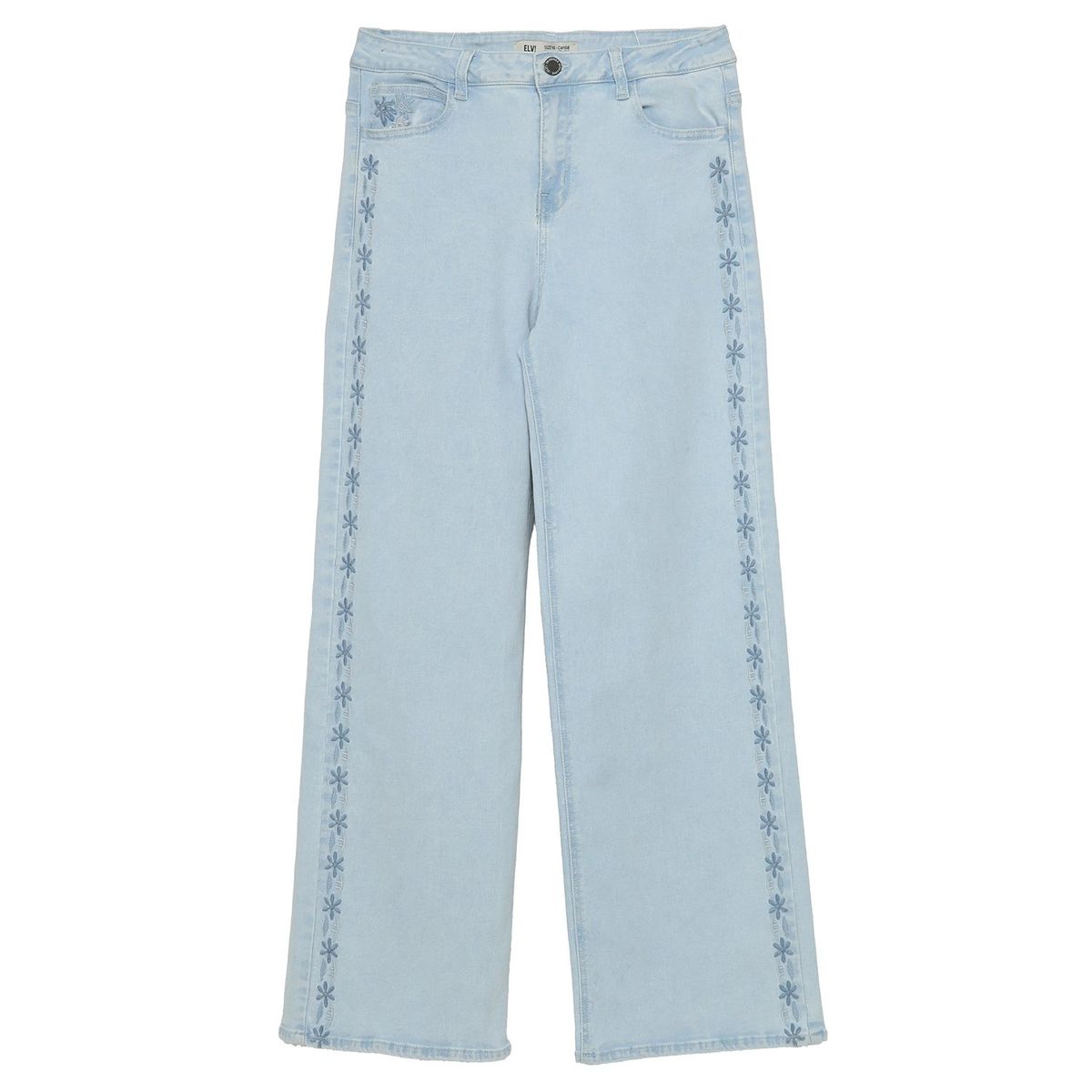 ELEVEN - Jean Straight Bordado Niña Eleven