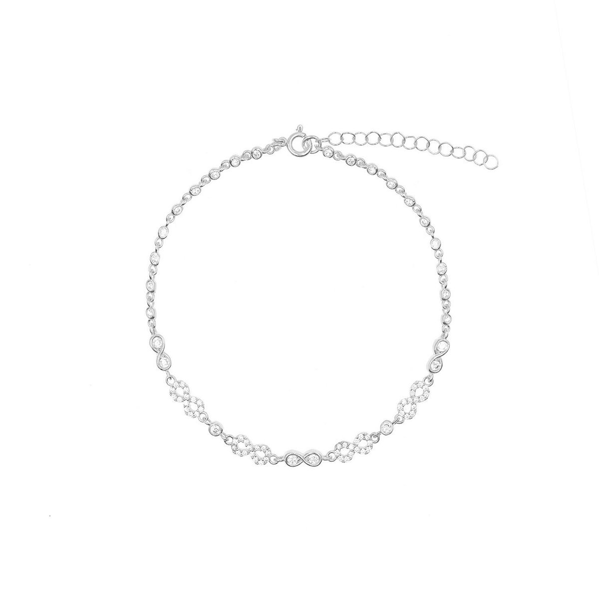 BALIQ - Pulsera Infinito Plata 925