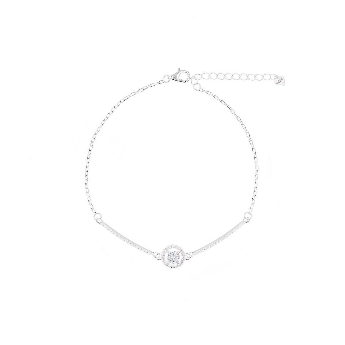 BALIQ - Pulsera Roseta Redondo Plata 925