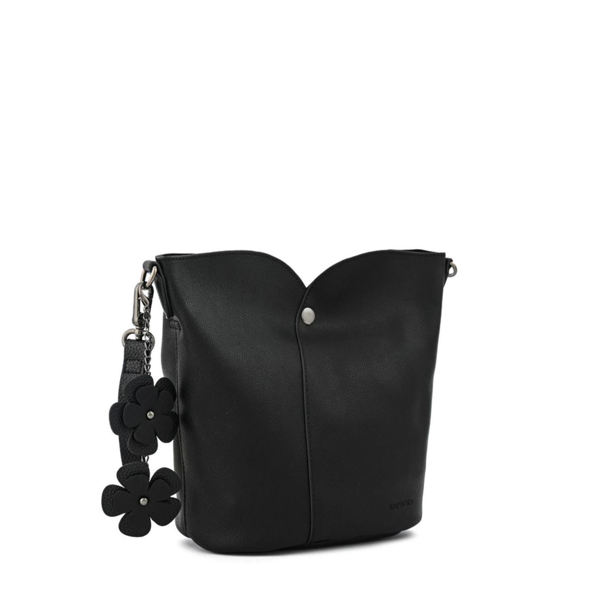 AMPHORA - Crossbody Amphora Emma Negro