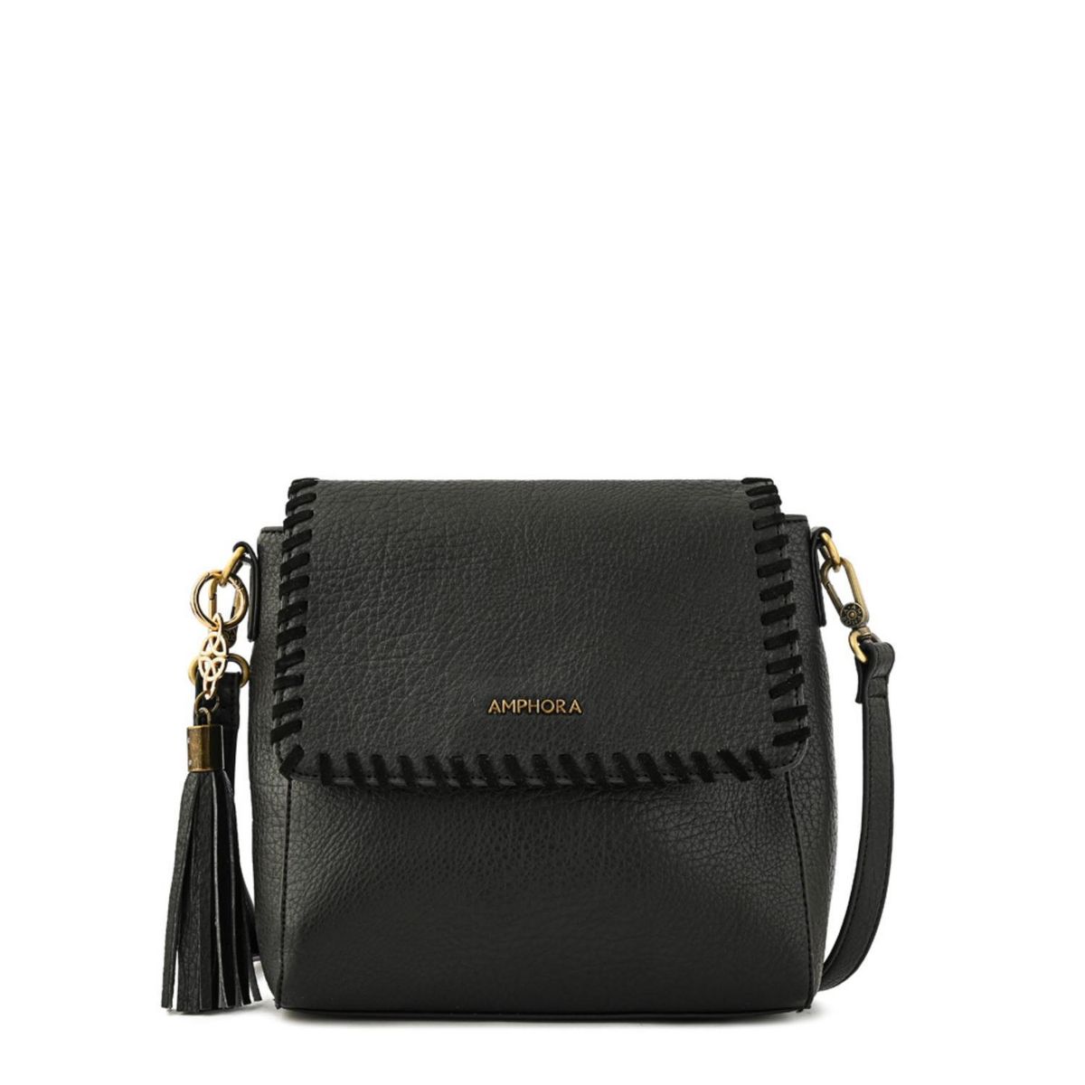 AMPHORA - Crossbody Amphora Evelyn Negro