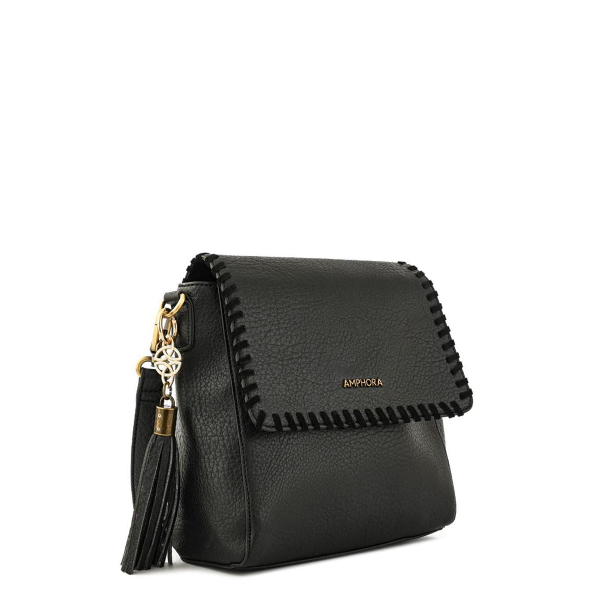 AMPHORA - Crossbody Amphora Evelyn Negro