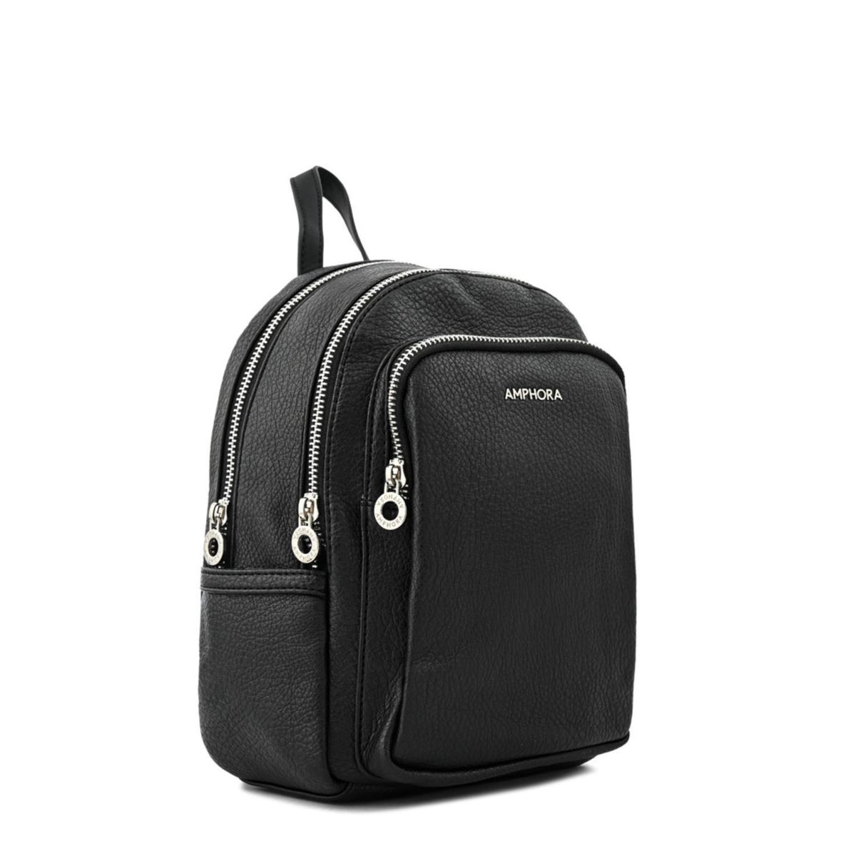 AMPHORA - Mochila Amphora Karina Negro Y Textura