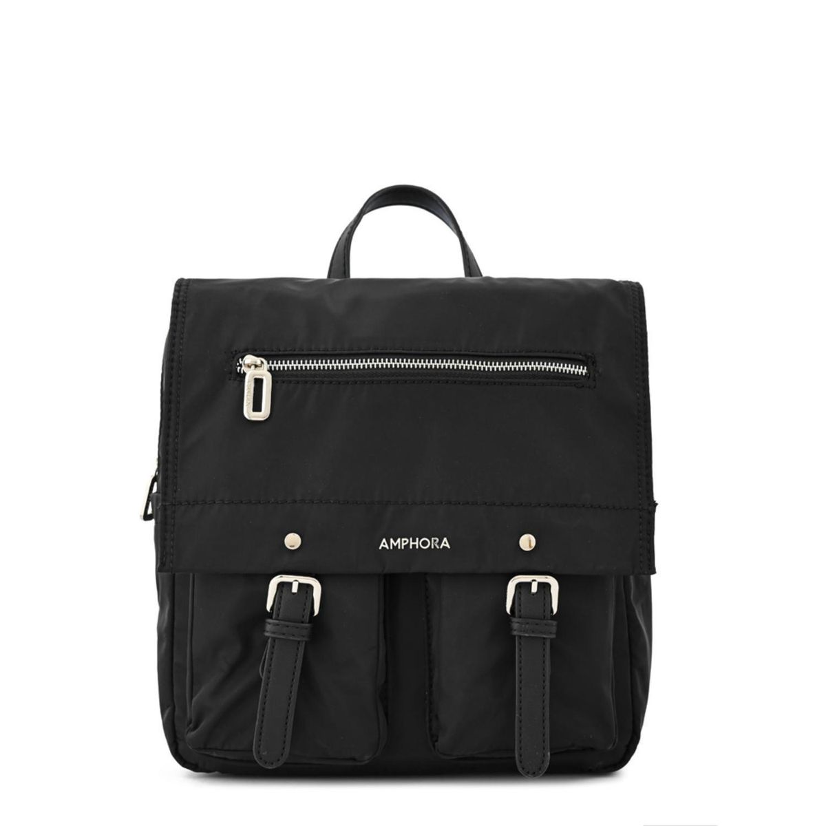 AMPHORA - Mochila Amphora Ivry Negro Y Textura