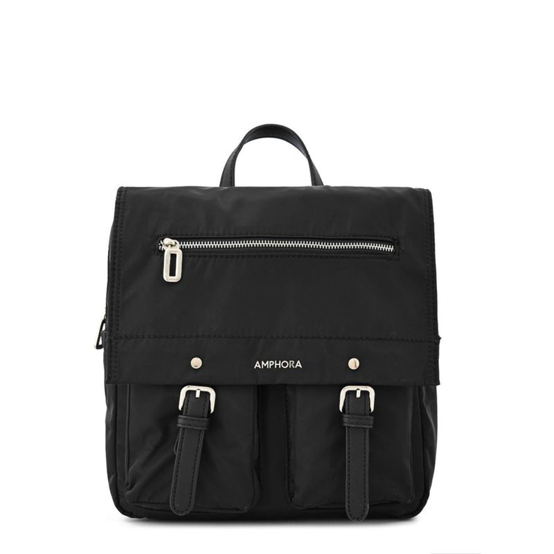 AMPHORA - Mochila Amphora Ivry Negro Y Textura