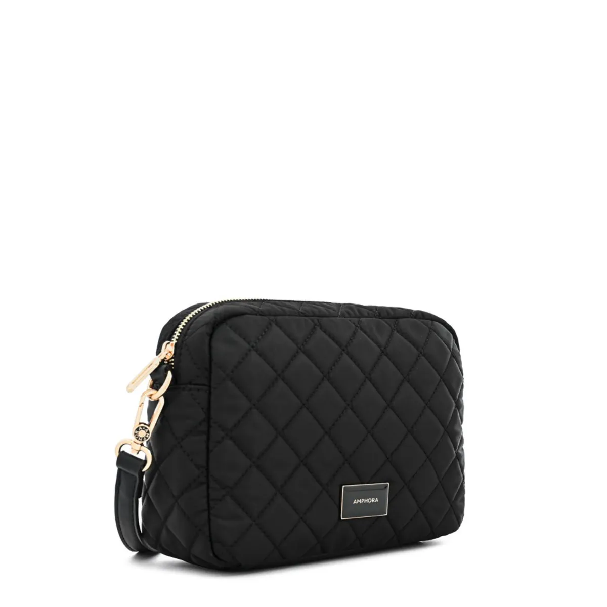 AMPHORA - Crossbody Amphora Bugi Negro
