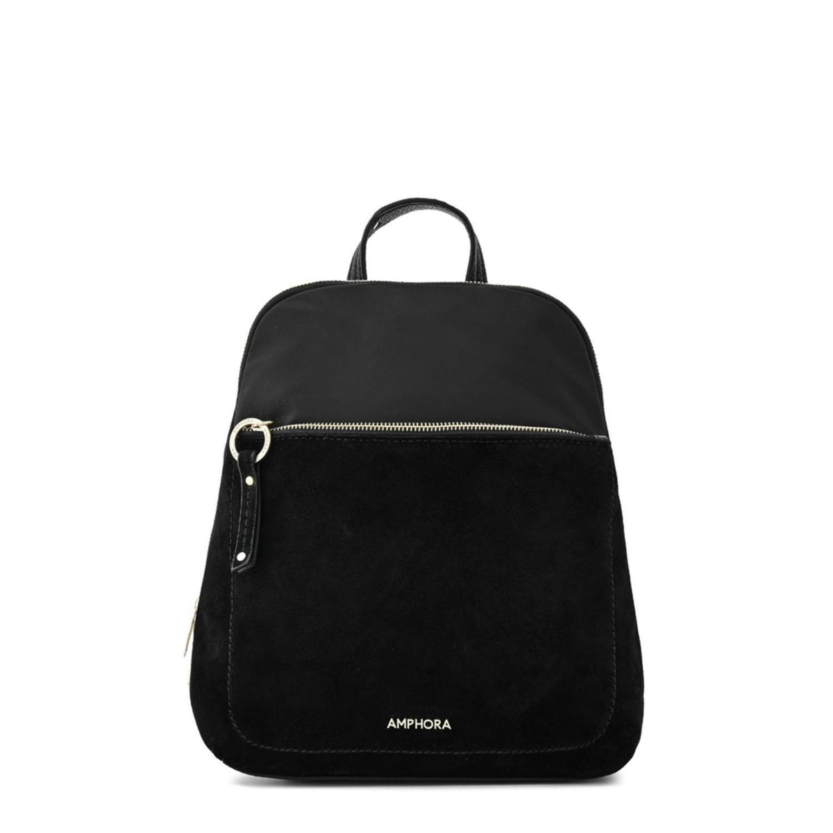 AMPHORA - Mochila Amphora Villette Negro Y Textura