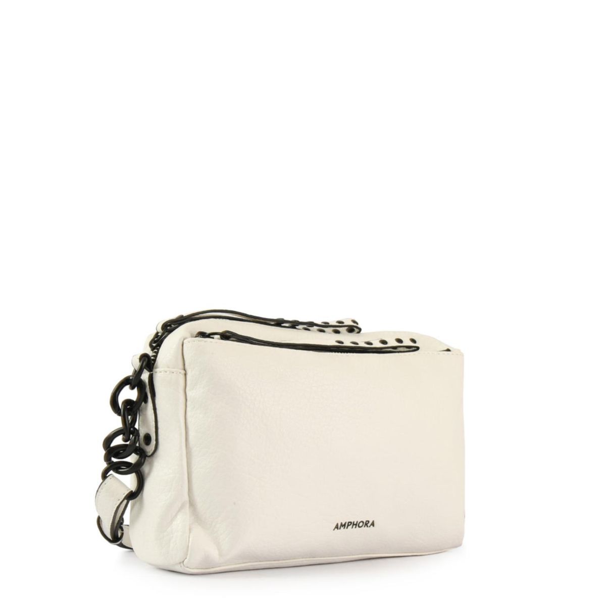 AMPHORA - Crossbody Amphora Stefi Blanco