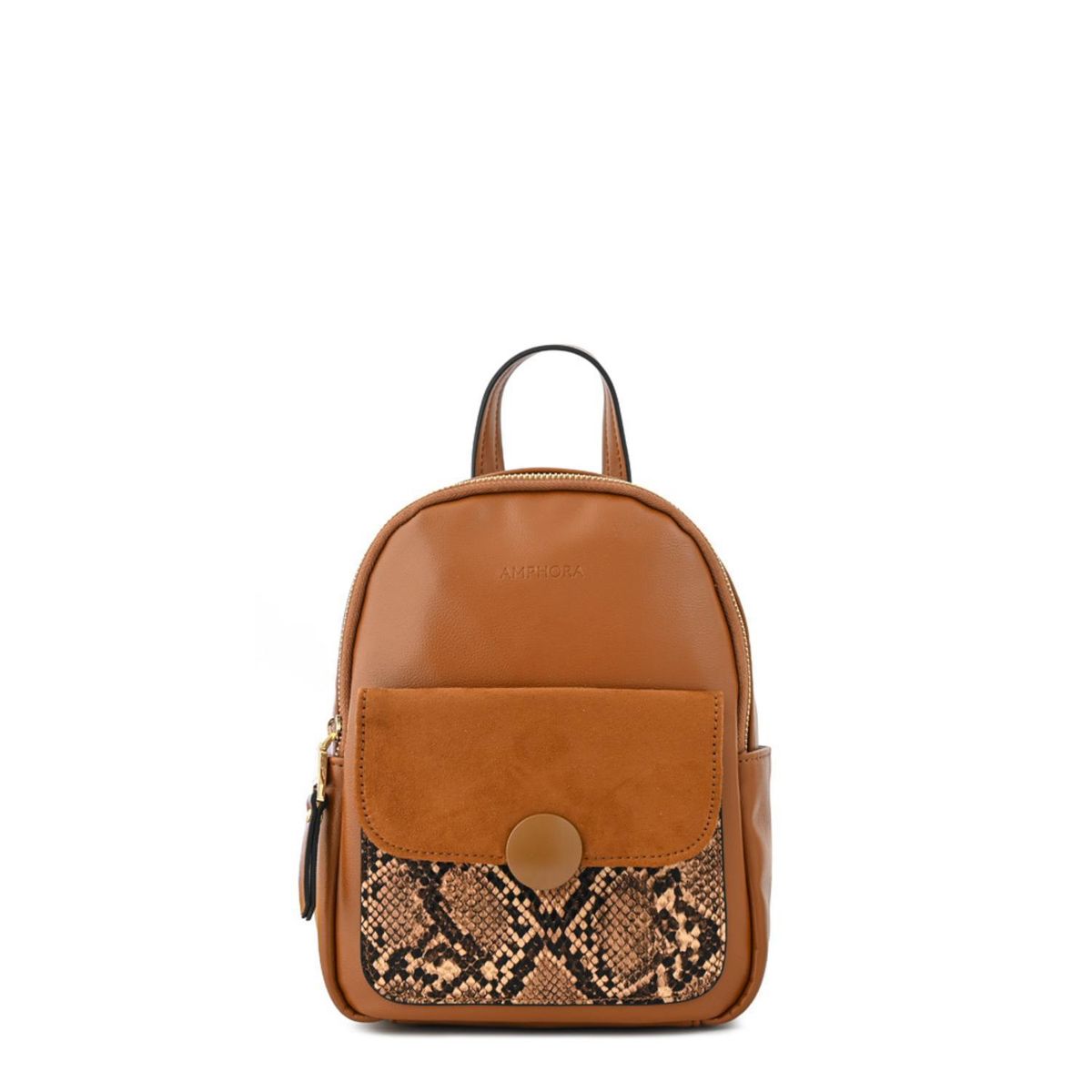 AMPHORA - Mochila Amphora Dominique Camel