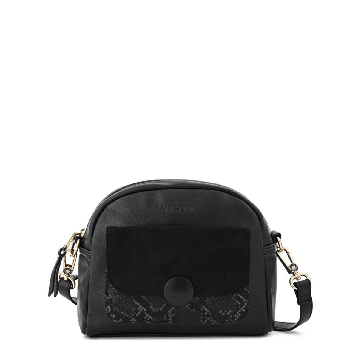 AMPHORA - CrossBody Dominique Negro Mujer Amphora