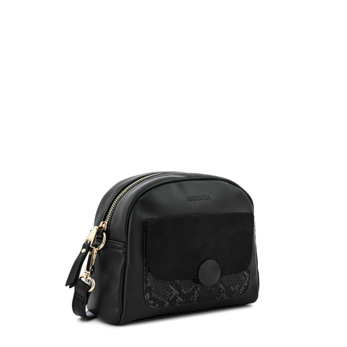 AMPHORA - CrossBody Dominique Negro Mujer Amphora