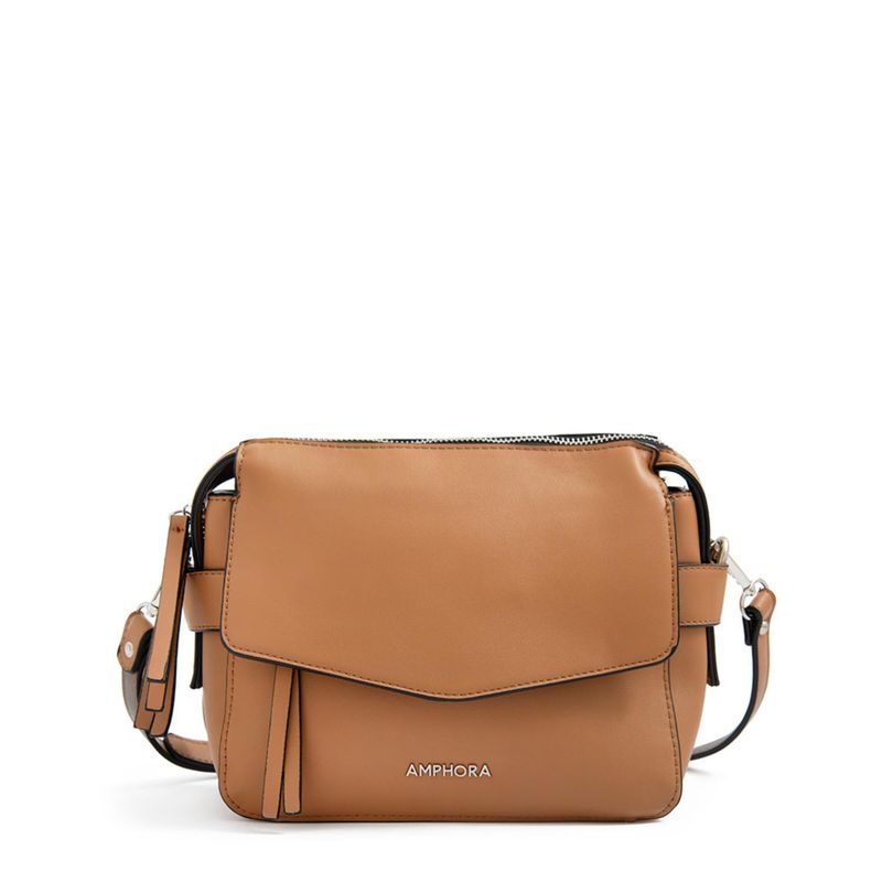 AMPHORA - Crossbody Amphora Celeci Camel