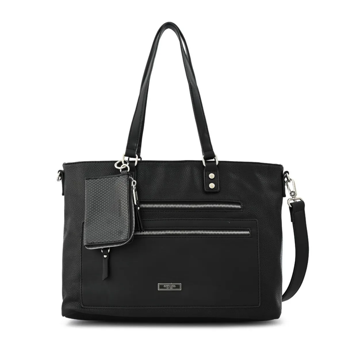 AMPHORA - Cartera Amphora Gallet Negro