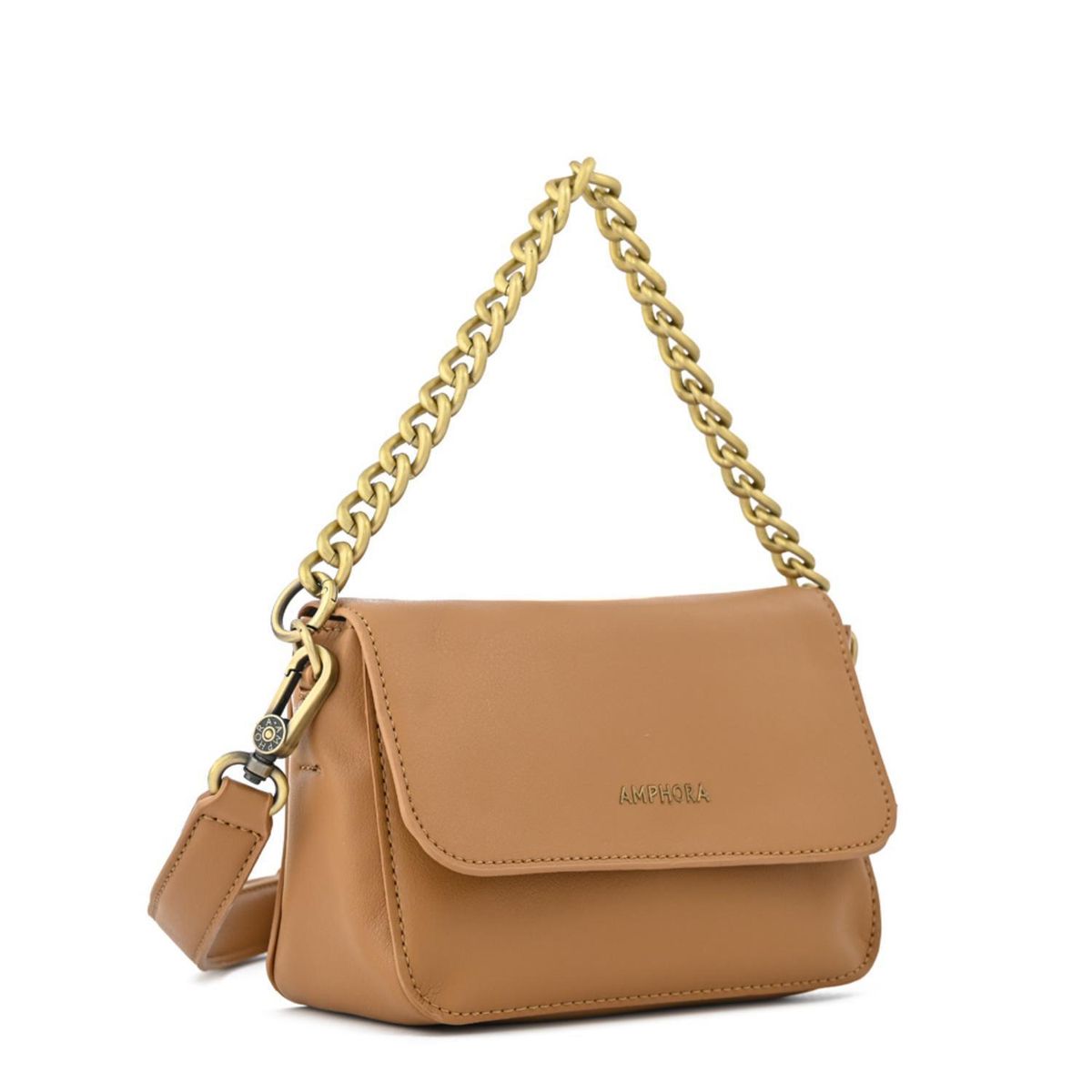 AMPHORA - Crossbody Amphora Brady Camel