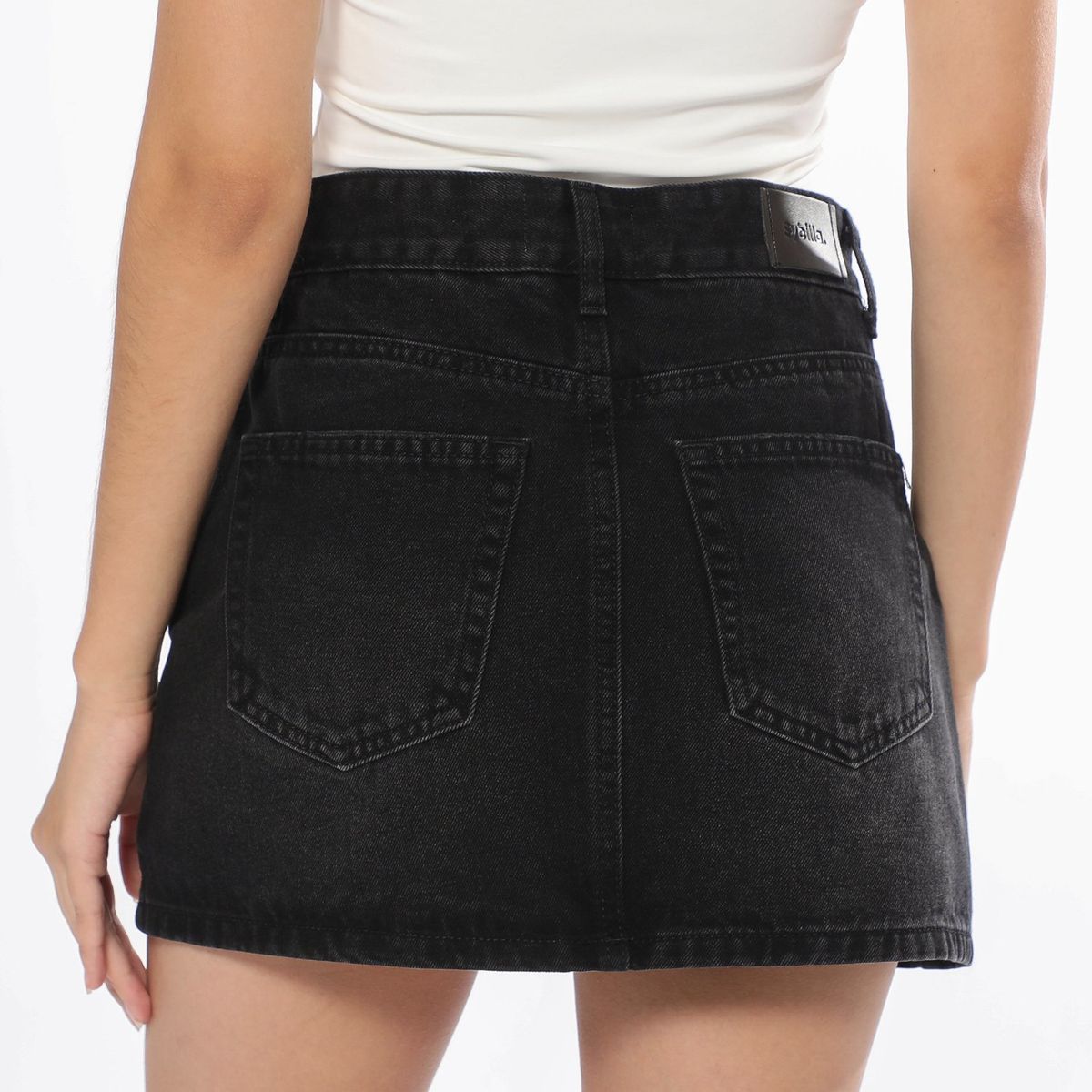 SYBILLA - Falda Casual Algodón Mujer Sybilla