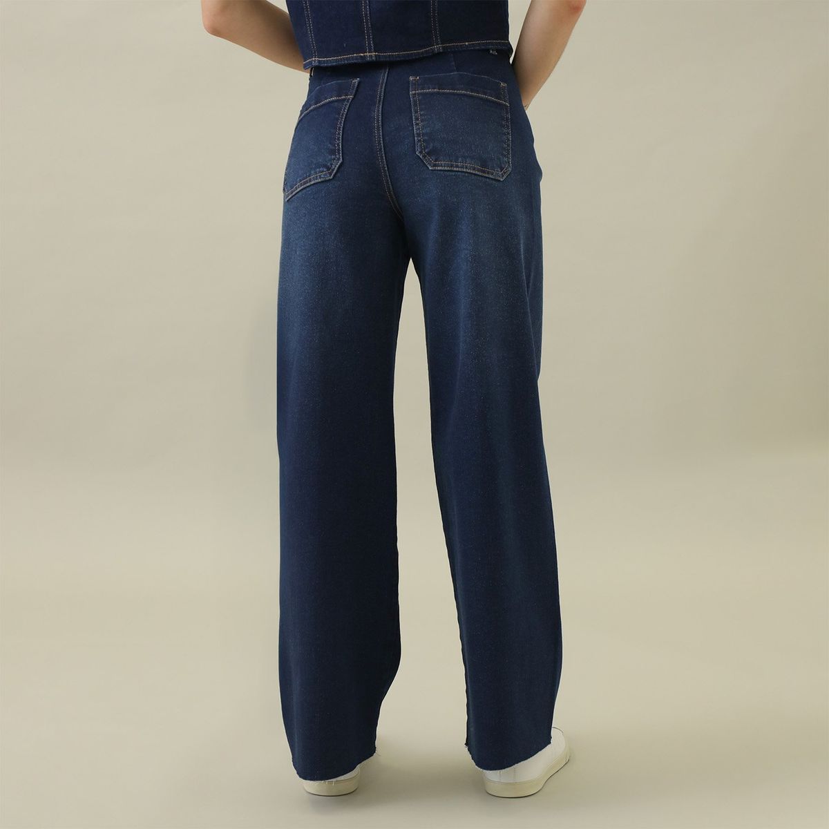 DENIMLAB - Jean Wide Algodón Mujer Denimlab