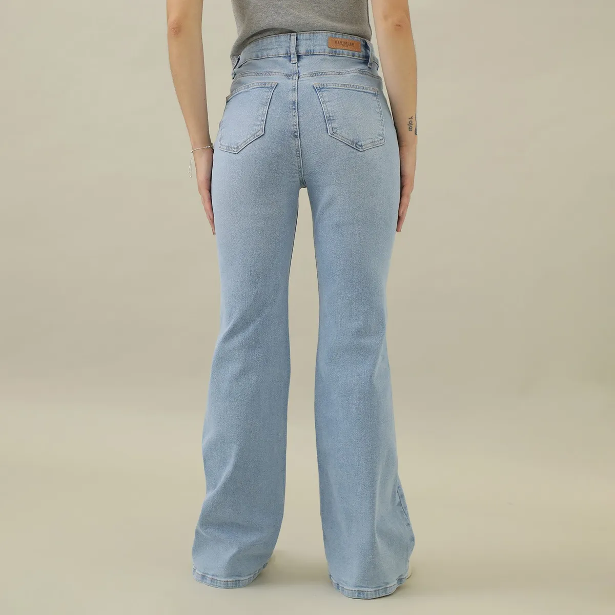 DENIMLAB - Jean Flare Algodón Mujer Denimlab