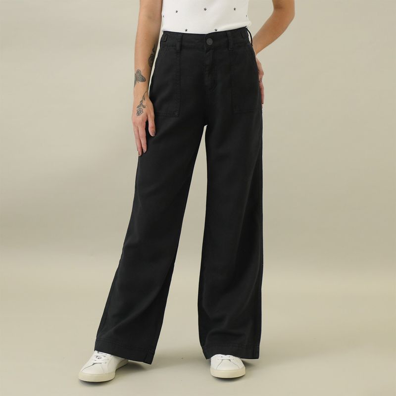 DENIMLAB - Jean Wide Algodón Mujer Denimlab