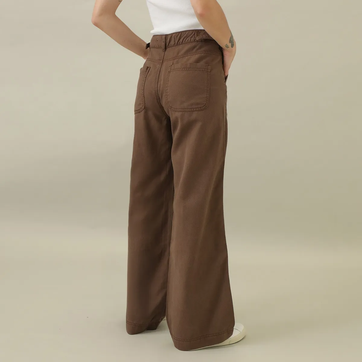 DENIMLAB - Jean Wide Algodón Mujer Denimlab