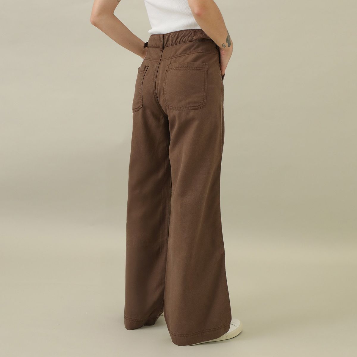 DENIMLAB - Jean Wide Algodón Mujer Denimlab