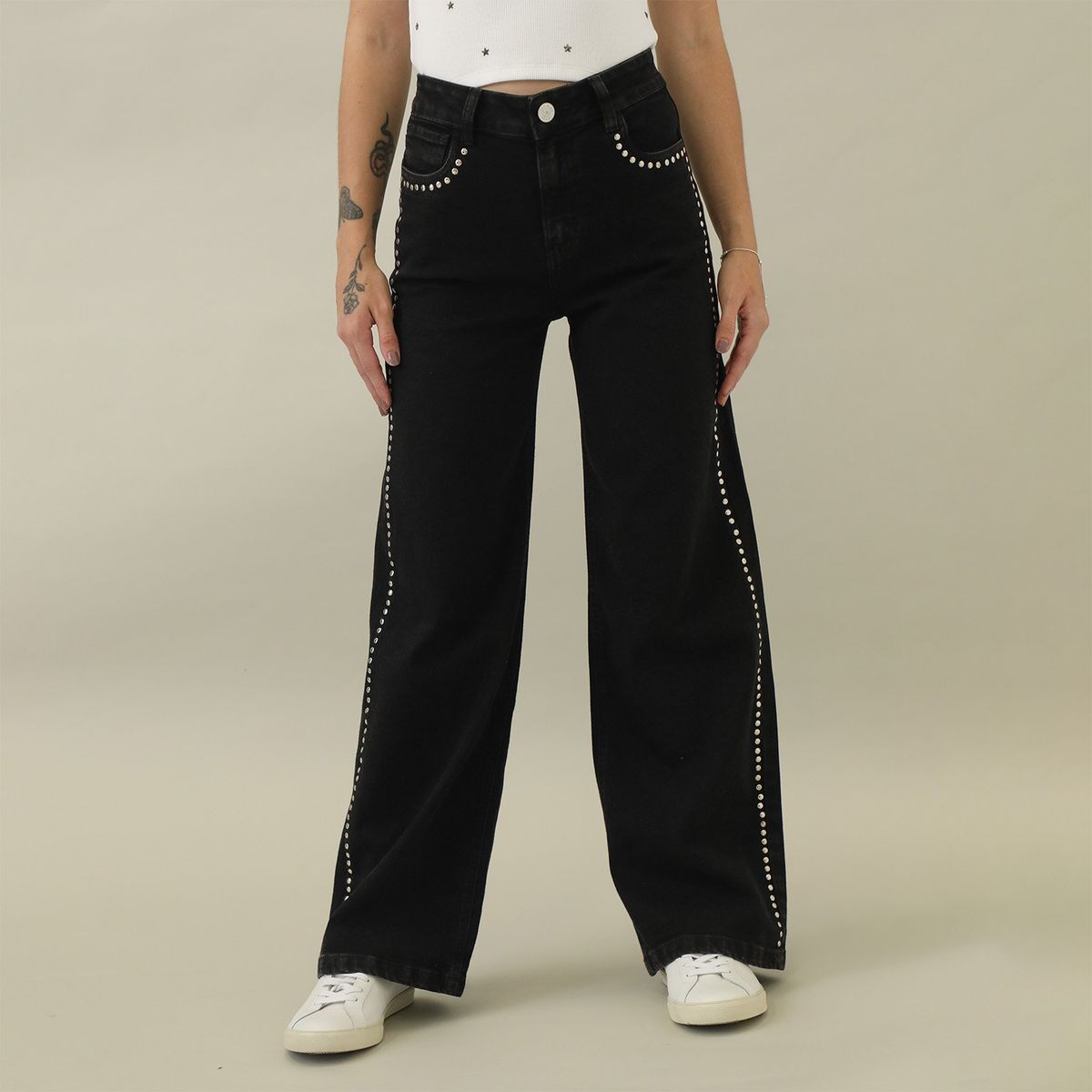 DENIMLAB - Jean Straight Algodón Mujer Denimlab