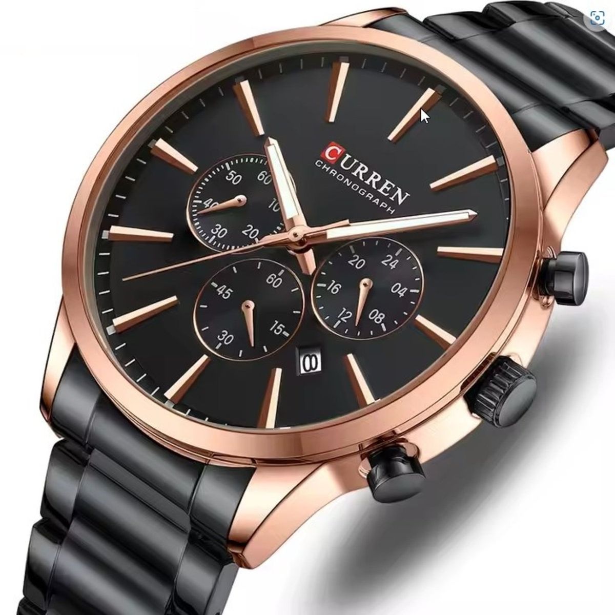 CURREN - Reloj Curren KRED7301 Hombre + Estuche