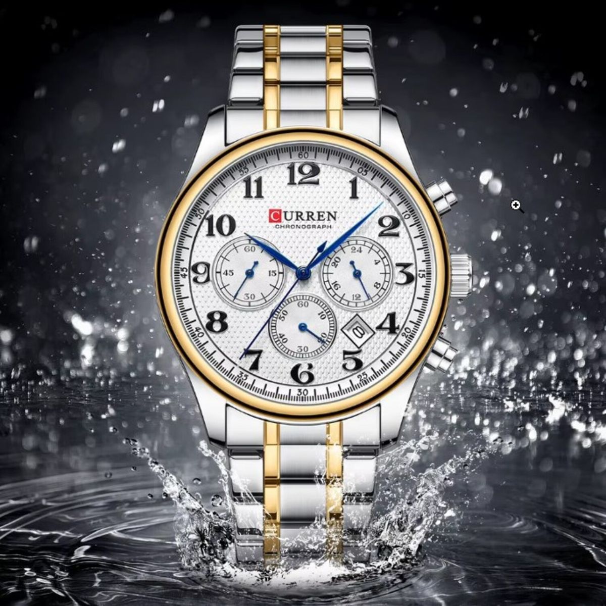 CURREN - Reloj Curren KREE2003 Hombre + Estuche