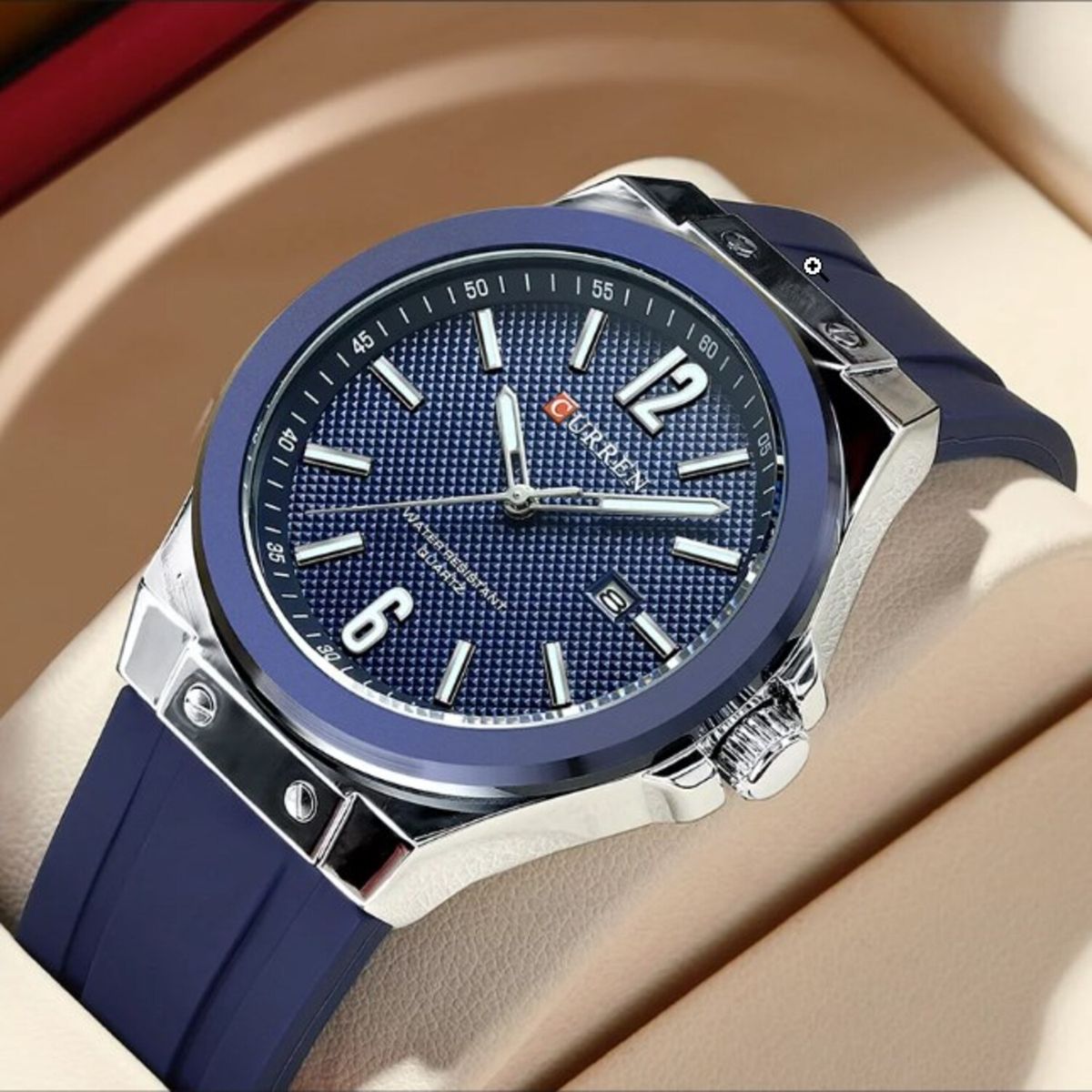 CURREN - Reloj Curren KREE1903 Hombre + Estuche