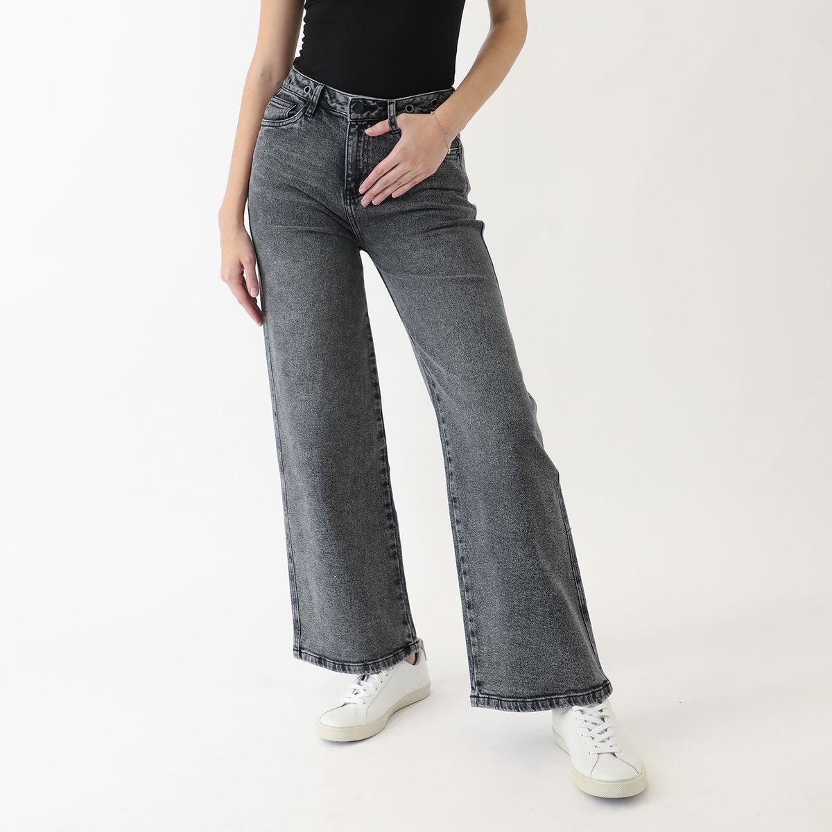 KANSAS - Jean Wide 100% Algodón Mujer Kansas