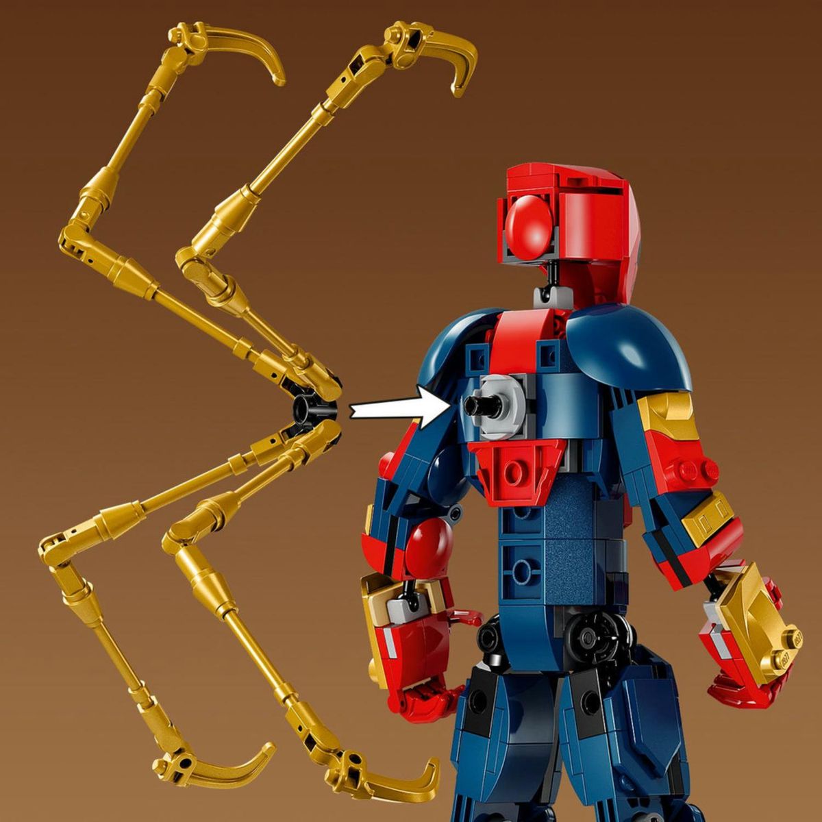LEGO - Bloques Figura Para Construir: Iron Spider-man Lego