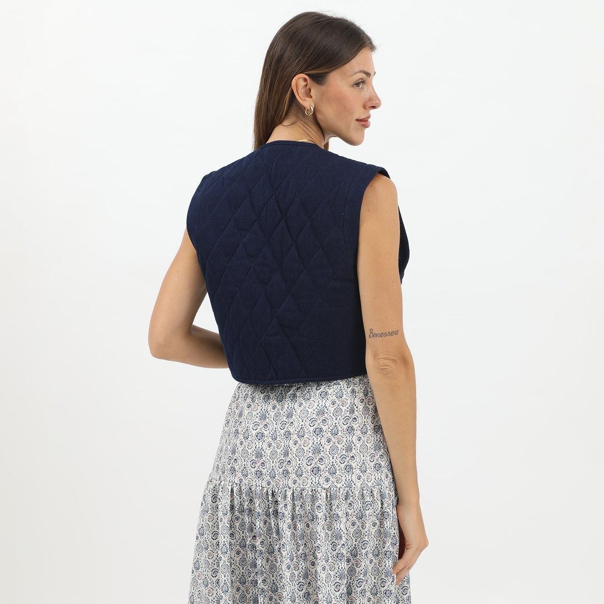 BASEMENT - Chaleco Algodón Mujer Basement