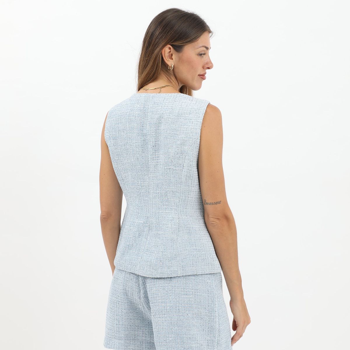 BASEMENT - Chaleco Casual Mujer Basement