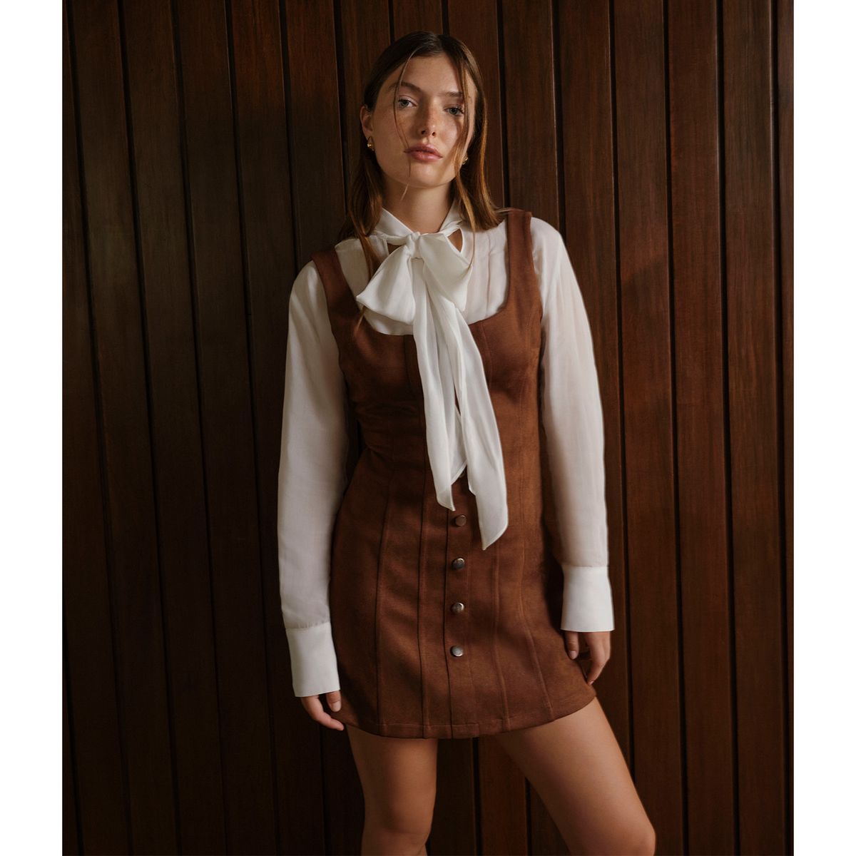 BASEMENT - Vestido Corto Casual Mujer Basement