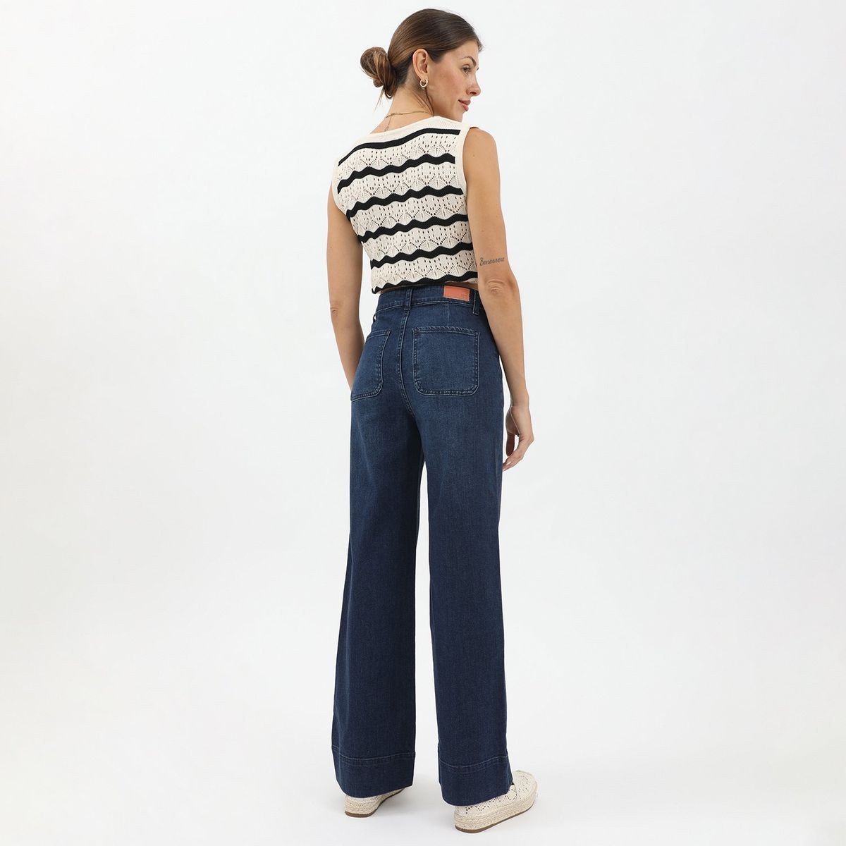 BASEMENT - Jean Recto Algodón Mujer Basement