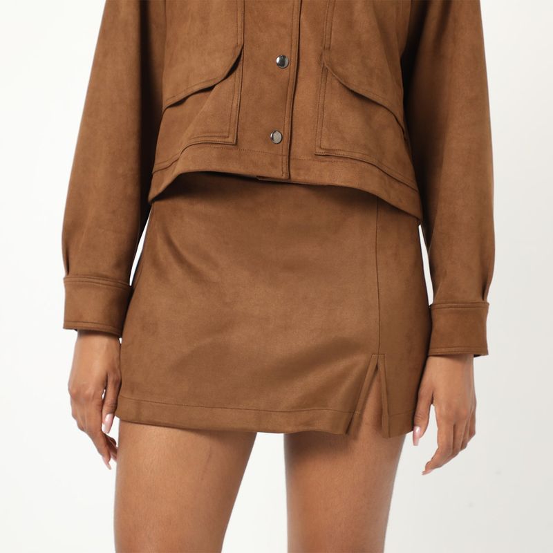 BASEMENT - Falda Short Casual Mujer Basement