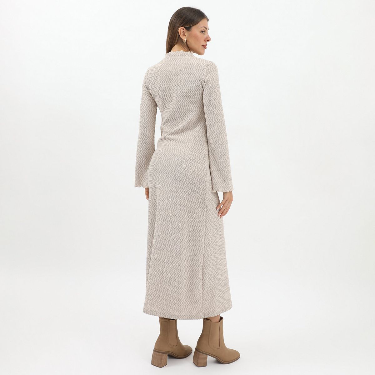 BASEMENT - Vestido Largo Casual Mujer Basement