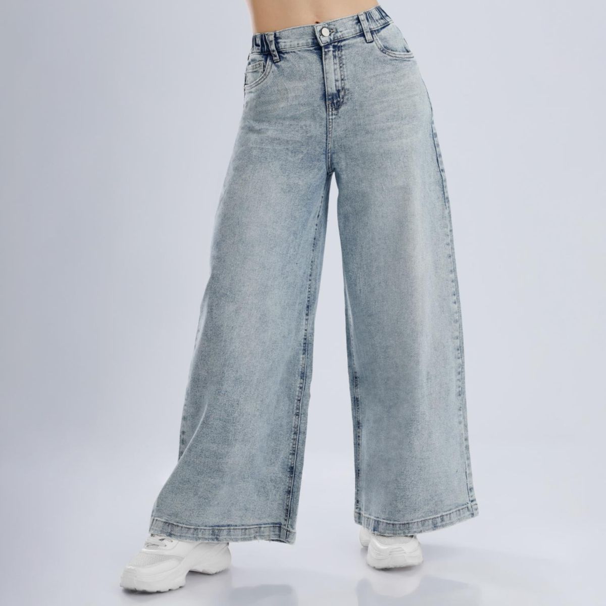 KANSAS - Jean Culotte Algodón Mujer Kansas