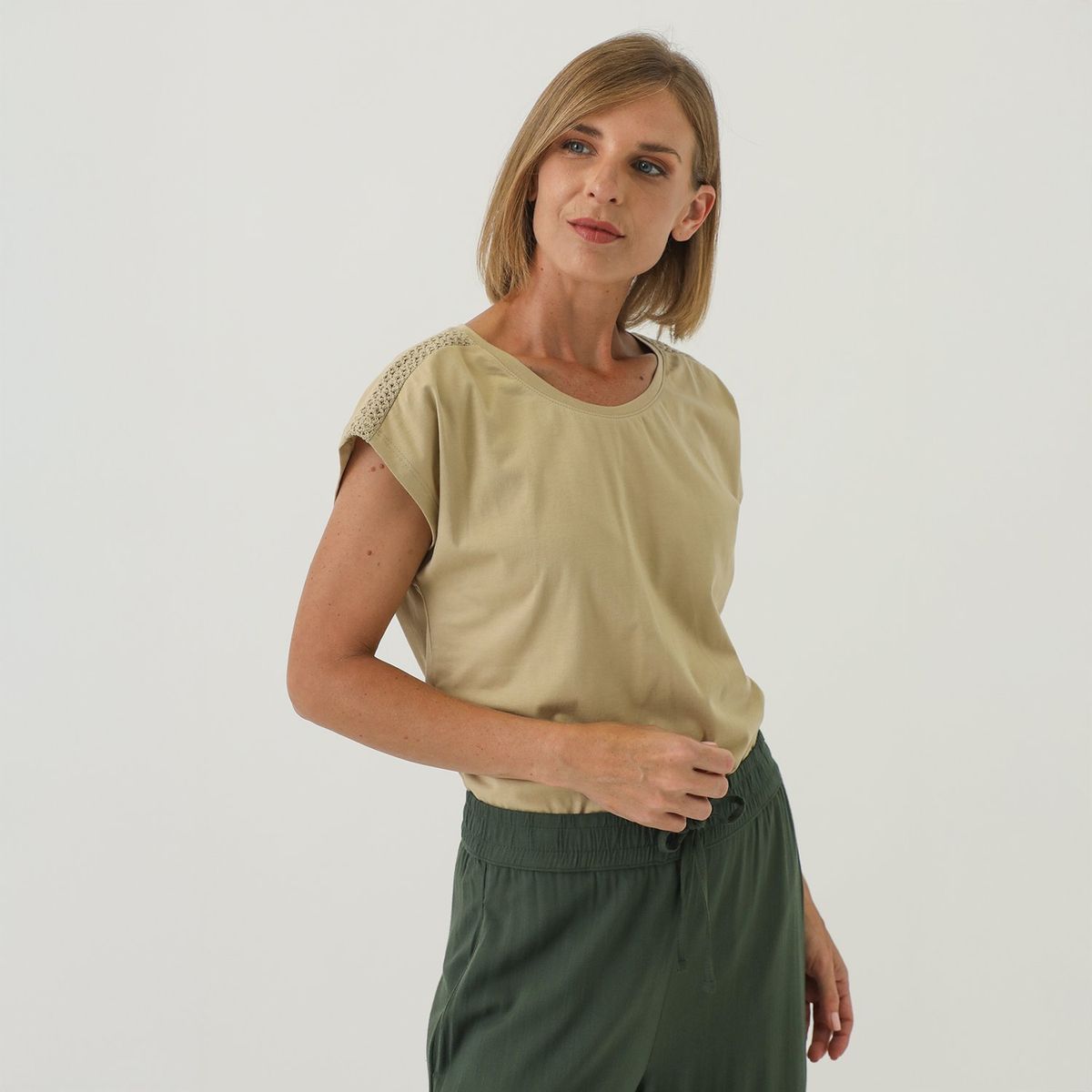 NEWPORT - Polo Sin Mangas 100% Algodón Mujer Newport