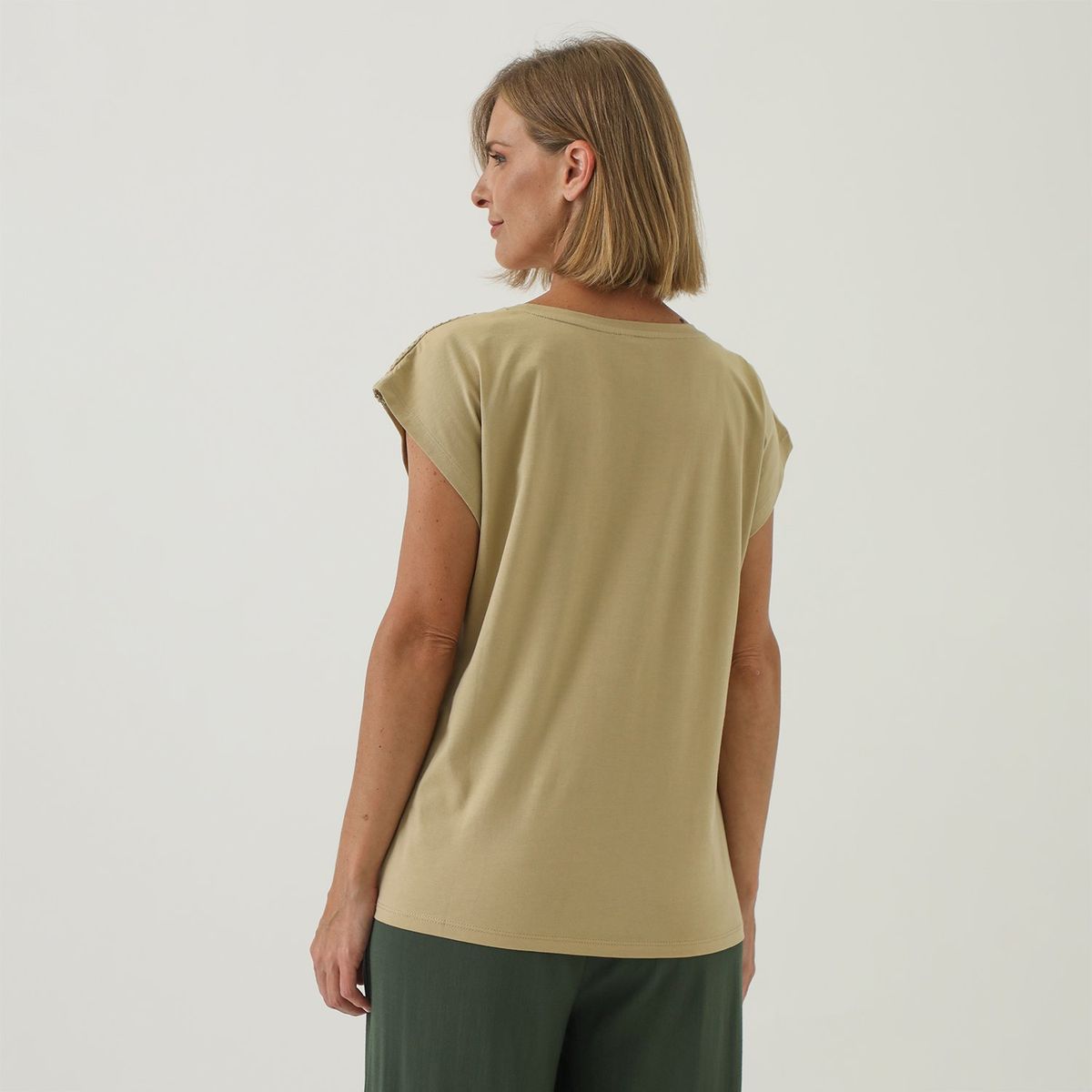 NEWPORT - Polo Sin Mangas 100% Algodón Mujer Newport